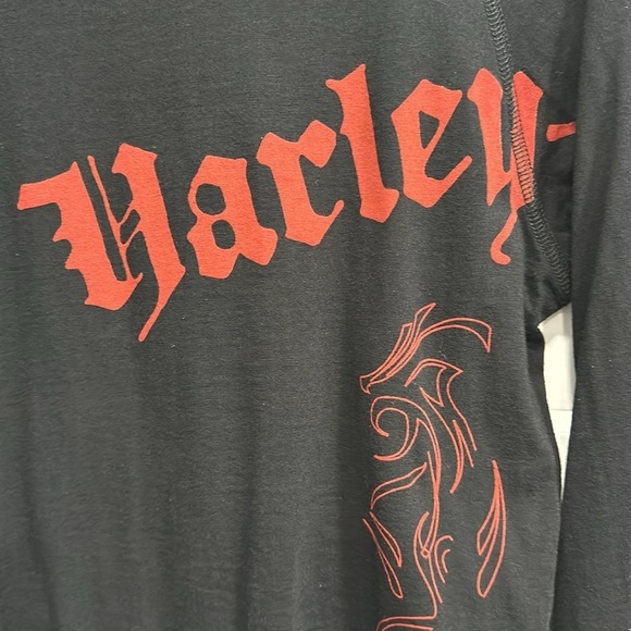 Vintage Harley-Davidson Long Sleeve Top Size Medium - Picture 2 of 10